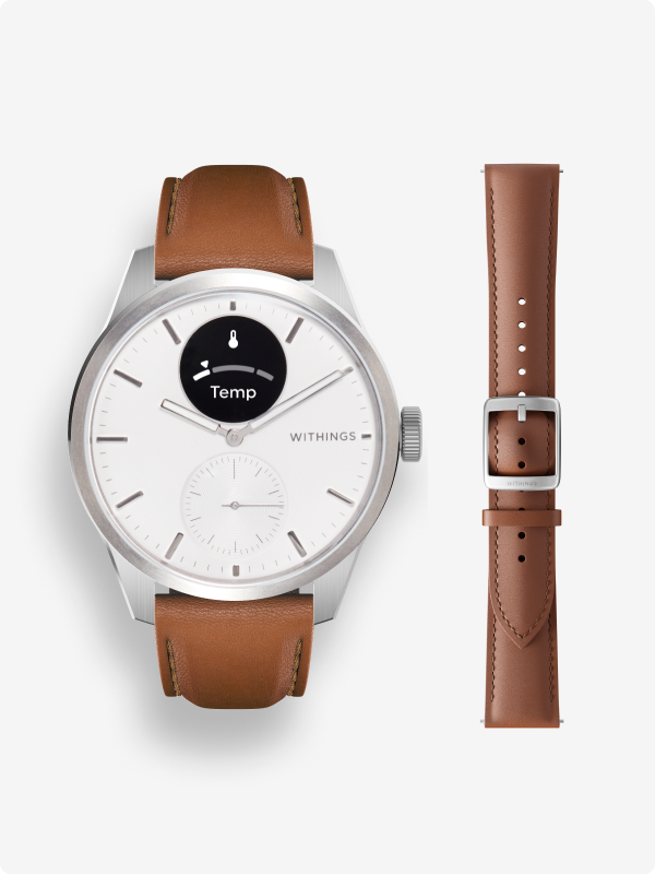 Leather Wristband 20mm