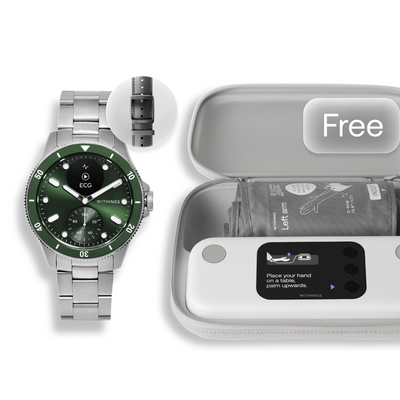 ScanWatch Nova x Leather Wristband x BPM Vision