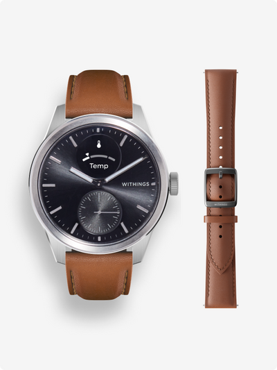 Leather Wristband 20mm